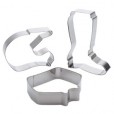 Smooth Industries Cookie Cutters set of 3