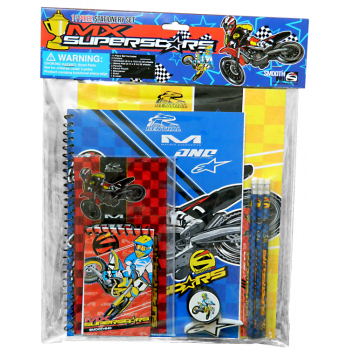 Smooth Industries MX Superstars 11 Pce Stationery Set